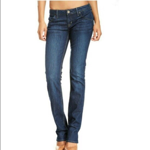 hudson mid rise jeans